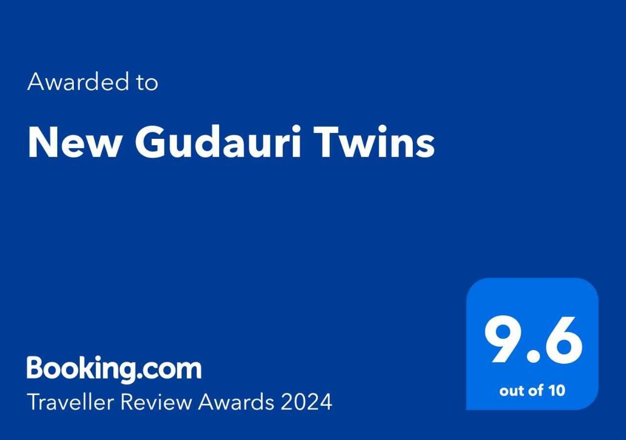 شقة New Gudauri Twins المظهر الخارجي الصورة